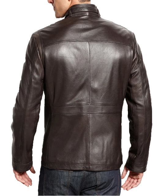 Men's Genuine Leather Jacket MJ 117