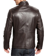 Men's Genuine Leather Jacket MJ 117