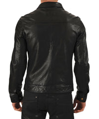 Men's Genuine Leather Jacket MJ 11