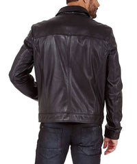 Men's Genuine Leather Jacket MJ 121