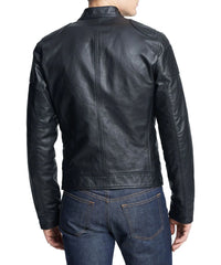 Men's Genuine Leather Jacket MJ 123