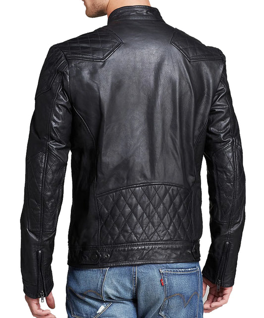 Men's Genuine Leather Jacket MJ 126