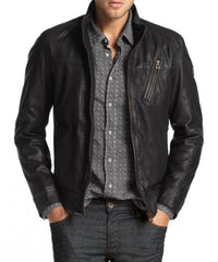 Men's Genuine Leather Jacket MJ 127