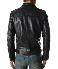 Men's Genuine Leather Jacket MJ 128