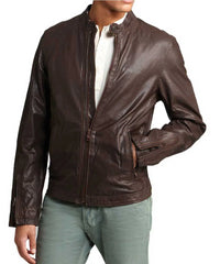 Men's Genuine Leather Jacket MJ 130