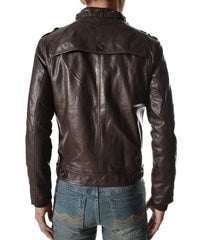 Men's Genuine Leather Jacket MJ 131