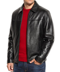 Men's Genuine Leather Jacket MJ 133