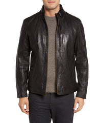 Men's Genuine Leather Jacket MJ 136