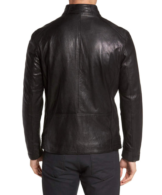 Men's Genuine Leather Jacket MJ 136