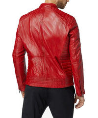 Men's Genuine Leather Jacket MJ 139