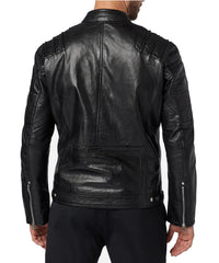 Men's Genuine Leather Jacket MJ 142