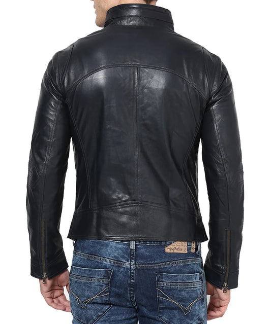 Men's Genuine Leather Jacket MJ 144