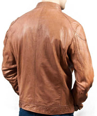 Men's Genuine Leather Jacket MJ 147