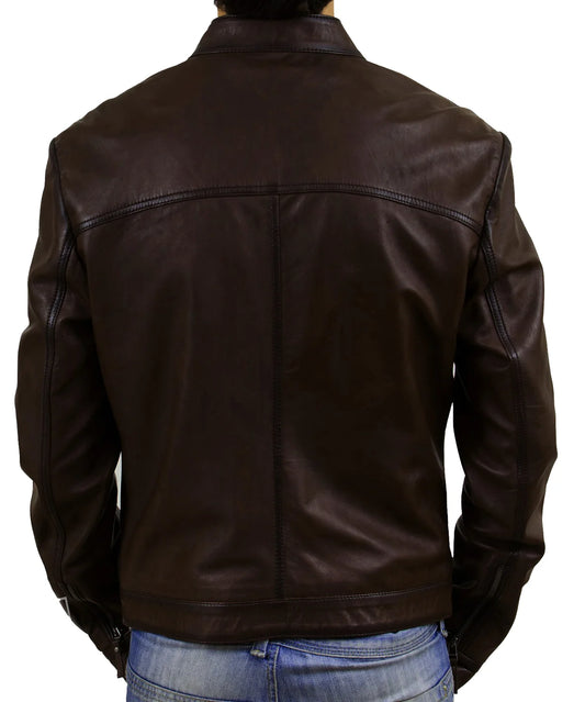 Men's Genuine Leather Jacket MJ 150