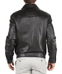 Men's Genuine Leather Jacket MJ 151