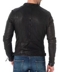 Men's Genuine Leather Jacket MJ 155