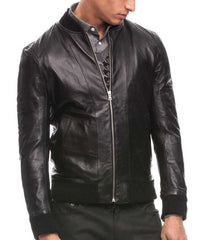 Men's Genuine Leather Jacket MJ 158