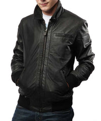 Men's Genuine Leather Jacket MJ 160