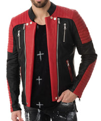 Men's Genuine Leather Jacket MJ 163