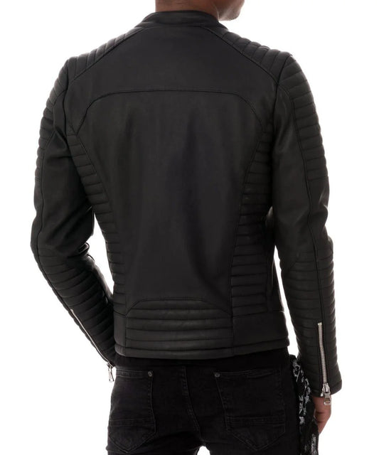 Men's Genuine Leather Jacket MJ 164