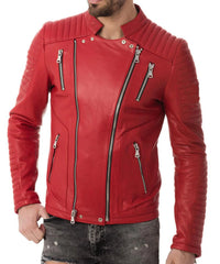 Men's Genuine Leather Jacket MJ 165