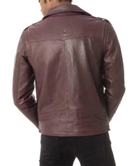 Men's Genuine Leather Jacket MJ 166