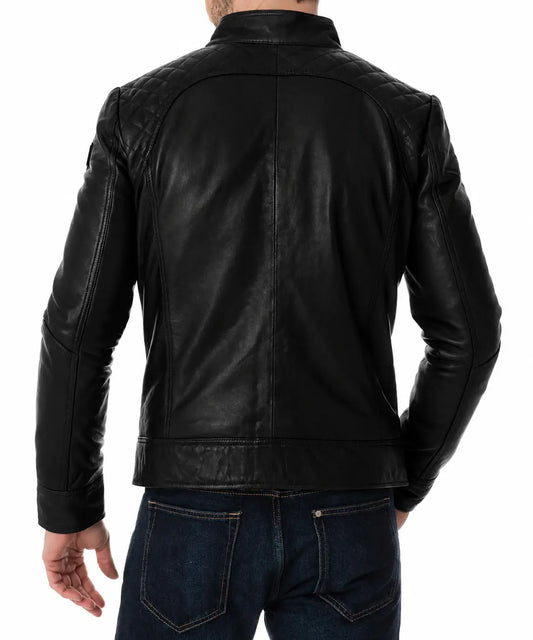 Men's Genuine Leather Jacket MJ 169