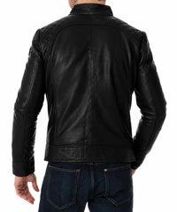 Men's Genuine Leather Jacket MJ 169