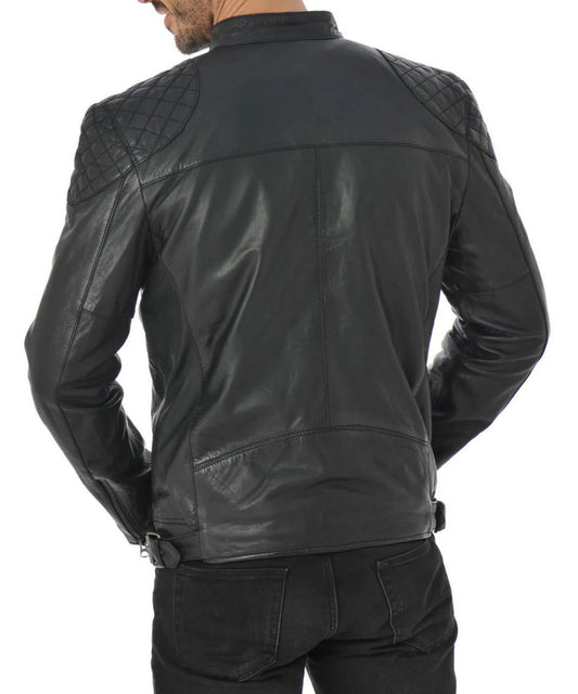 Men's Genuine Leather Jacket MJ 171