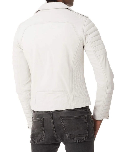 Men's Genuine Leather Jacket MJ 172