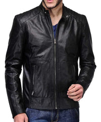 Men's Genuine Leather Jacket MJ 173