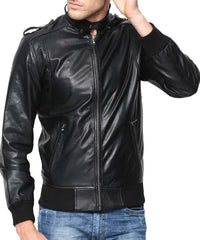 Men's Genuine Leather Jacket MJ 174
