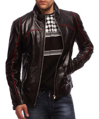 Men's Genuine Leather Jacket MJ 175