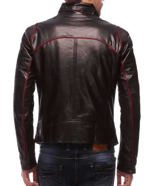 Men's Genuine Leather Jacket MJ 175