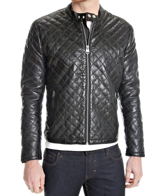 Men's Genuine Leather Jacket MJ 178