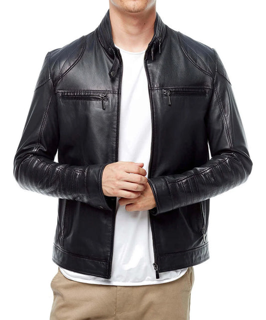 Men's Genuine Leather Jacket MJ 180