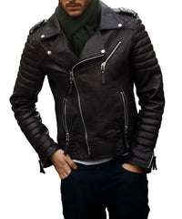 Men's Genuine Leather Jacket MJ 185