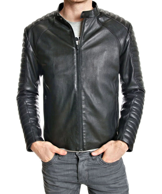 Men's Genuine Leather Jacket MJ 188