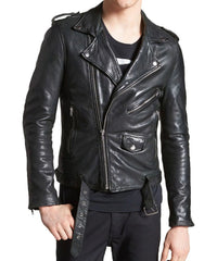 Men's Genuine Leather Jacket MJ 190