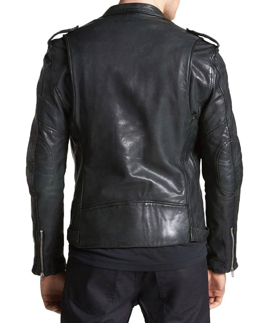 Men's Genuine Leather Jacket MJ 190