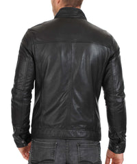 Men's Genuine Leather Jacket MJ 22