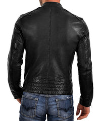 Men's Genuine Leather Jacket MJ 31