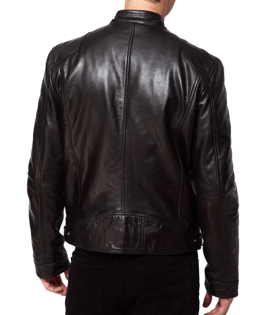 Men's Genuine Leather Jacket MJ 32