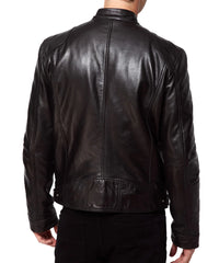 Men's Genuine Leather Jacket MJ 32
