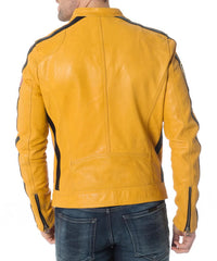 Men's Genuine Leather Jacket MJ 33