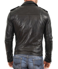Men's Genuine Leather Jacket MJ 35