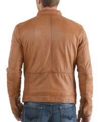 Men's Genuine Leather Jacket MJ 39