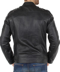 Men's Genuine Leather Jacket MJ 41