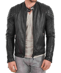 Men's Genuine Leather Jacket MJ 50