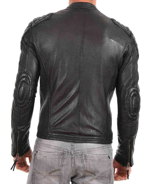 Men's Genuine Leather Jacket MJ 50